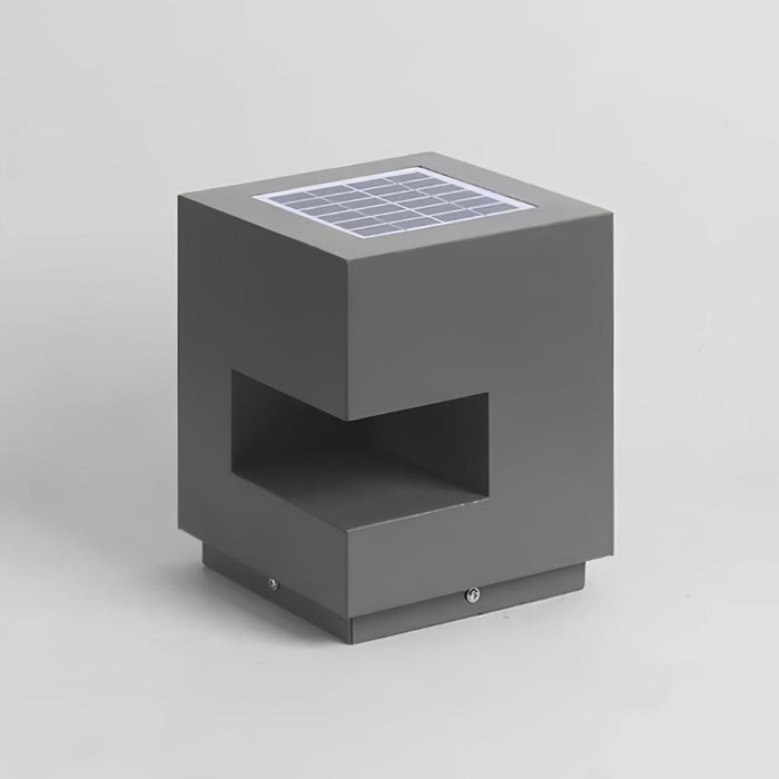 Regular Cube Post Outdoor Light-DWHOME
