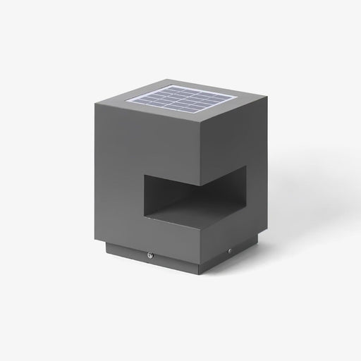 Regular Cube Post Outdoor Light-DWHOME