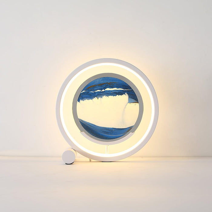 Relaxing Sand Built-in Battery Table Lamp-DWHOME