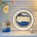 Relaxing Sand Built-in Battery Table Lamp-DWHOME
