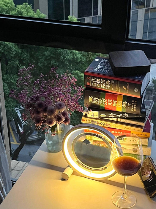 Relaxing Sand Built-in Battery Table Lamp-DWHOME