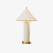 Remi Linen Table Lamp-DWHOME