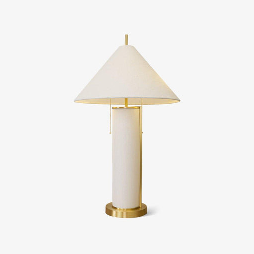 Remi Linen Table Lamp-DWHOME