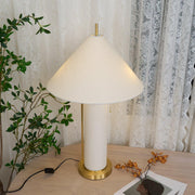Remi Linen Table Lamp-DWHOME