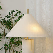 Remi Linen Table Lamp-DWHOME