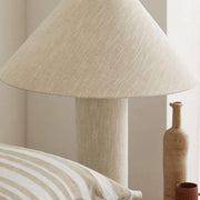 Remi Linen Table Lamp-DWHOME