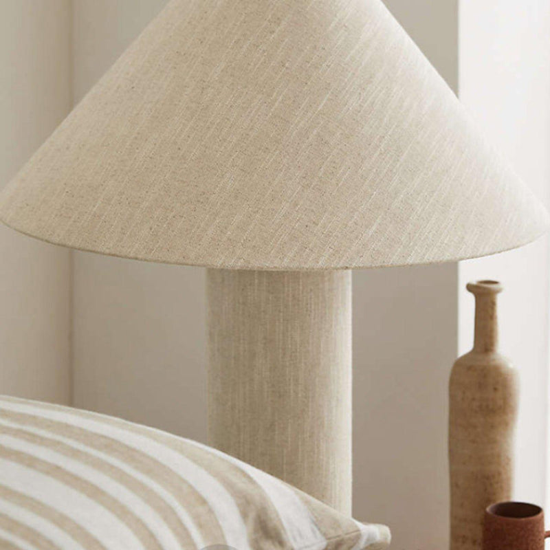 Remi Linen Table Lamp-DWHOME