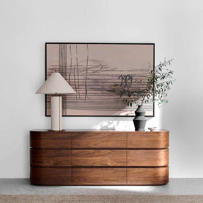 Remi Linen Table Lamp-DWHOME