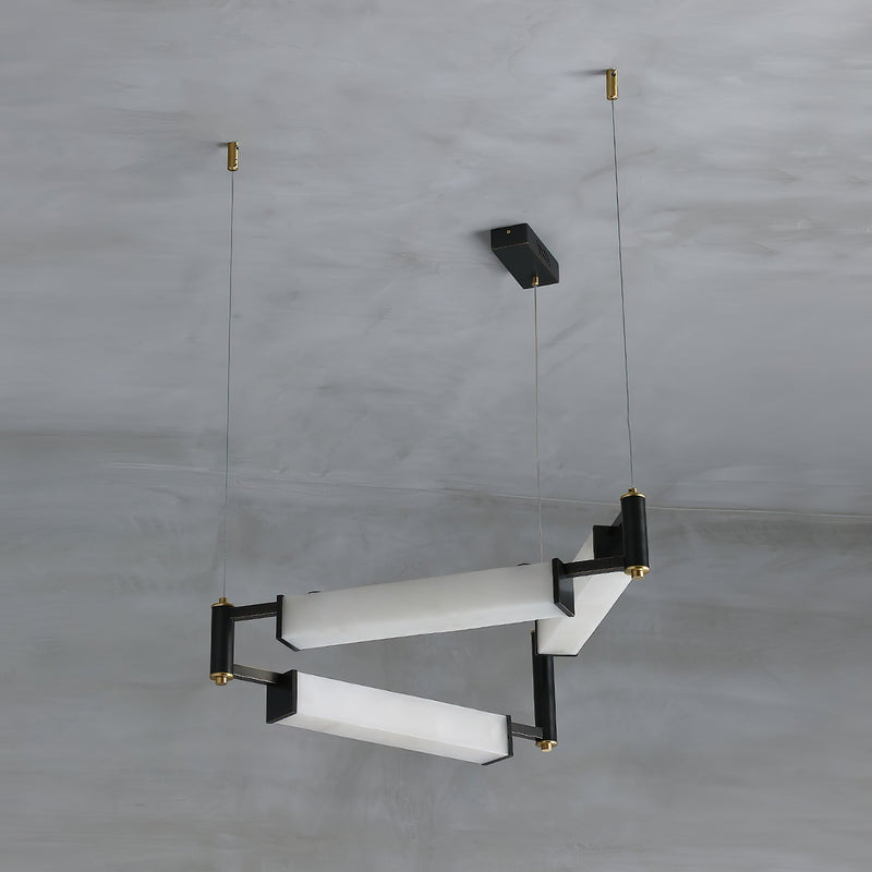 Resident Alabaster Chandelier-DWHOME