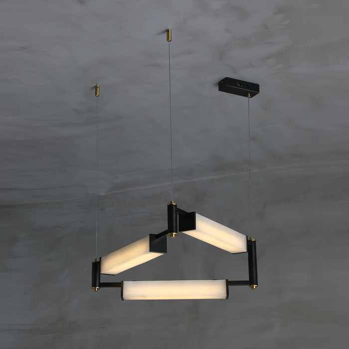 Resident Alabaster Chandelier-DWHOME