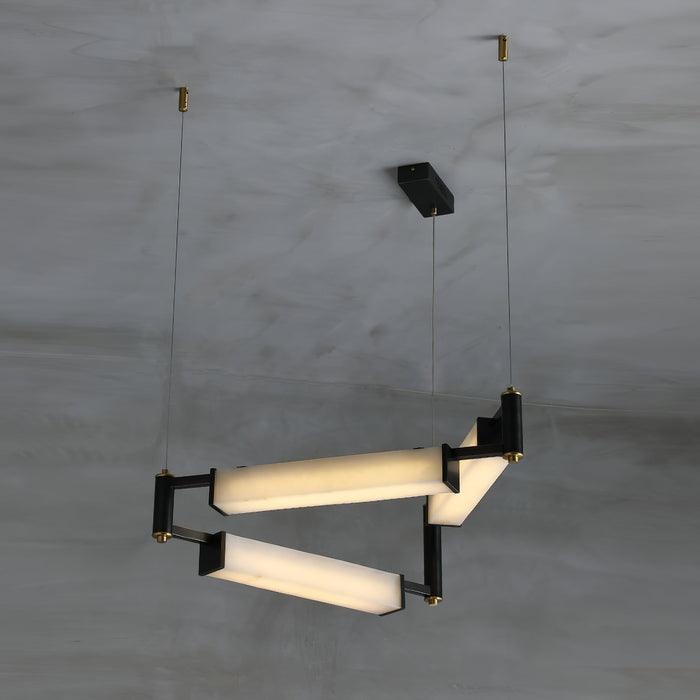 Resident Alabaster Chandelier-DWHOME