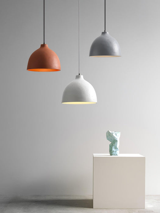 Resin Bowl Pendant Lamp-DWHOME