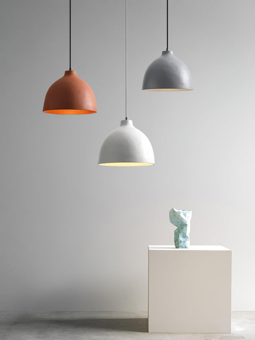 Resin Bowl Pendant Lamp-DWHOME