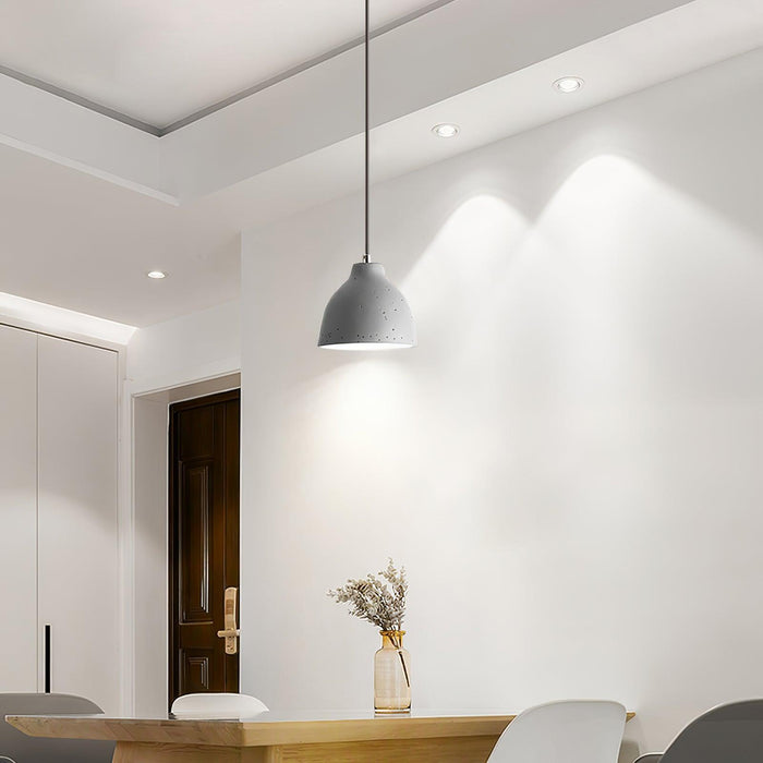 Resin Bowl Pendant Lamp-DWHOME