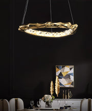Resin Circlet Brass Pendant Lamp-DWHOME