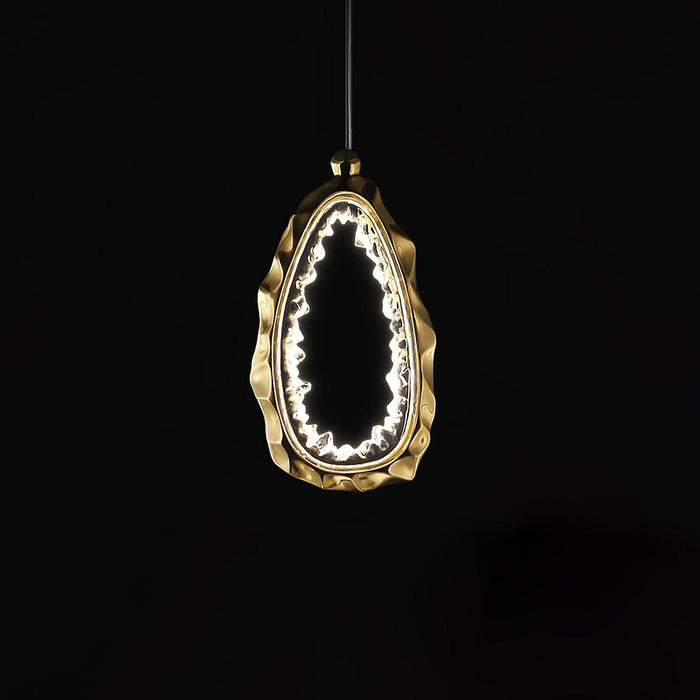 Resin Circlet Brass Pendant Lamp-DWHOME