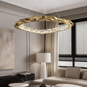 Resin Circlet Brass Pendant Lamp-DWHOME