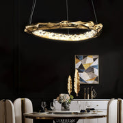 Resin Circlet Brass Pendant Lamp-DWHOME