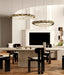 Resin Circlet Brass Pendant Lamp-DWHOME