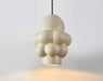 Resin Cream Pendant Lamp.