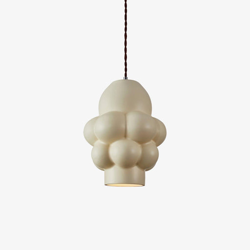 Resin Cream Pendant Lamp.