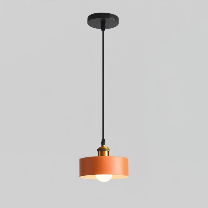 Resin Geometric Pendant Lamp.