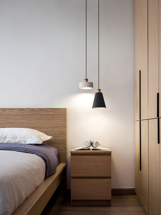 Resin Geometric Pendant Lamp-DWHOME