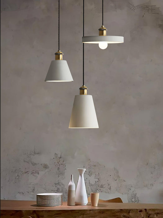 Resin Geometric Pendant Lamp-DWHOME