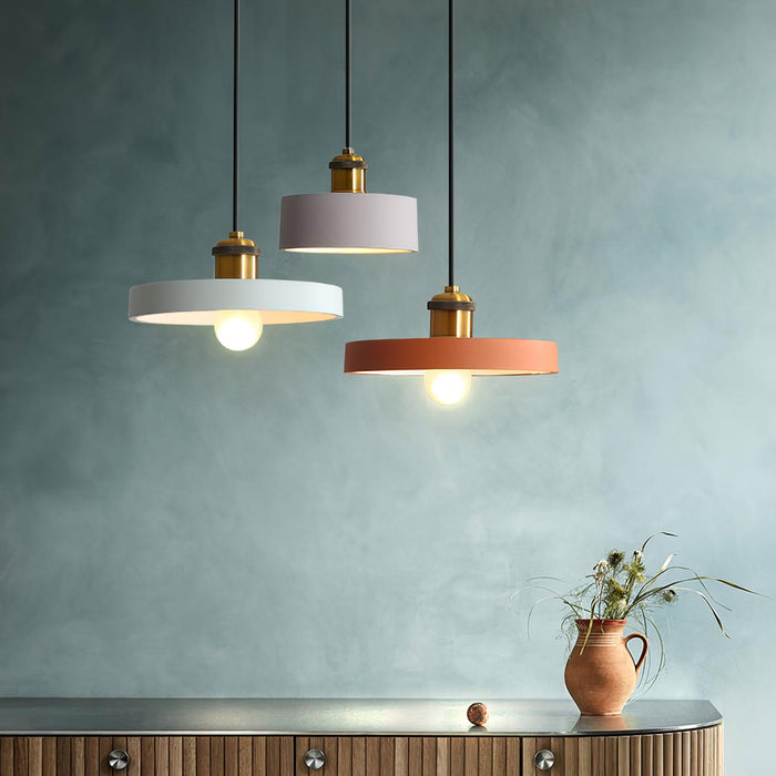 Resin Geometric Pendant Lamp - Vakkerlight