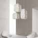 Resin Geometry Pendant Lamp-DWHOME