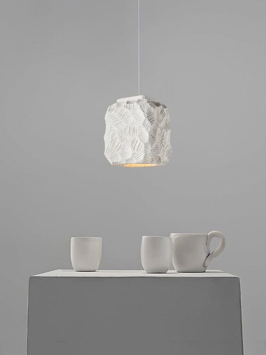 Resin Geometry Pendant Lamp-DWHOME