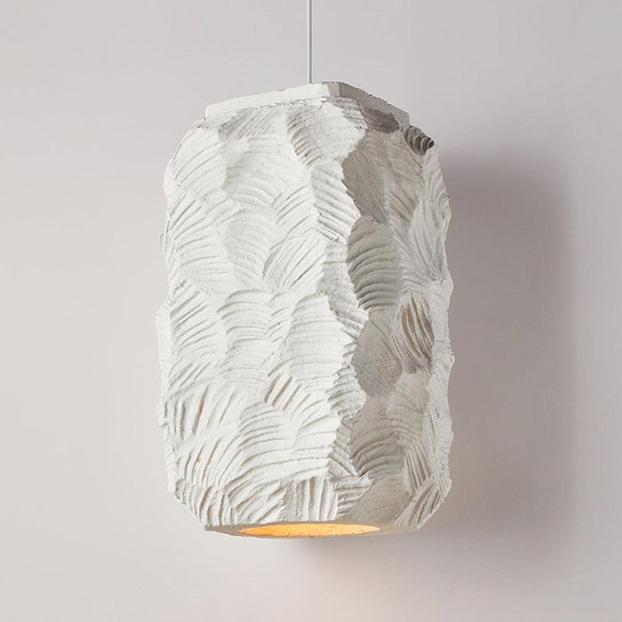 Resin Geometry Pendant Lamp.