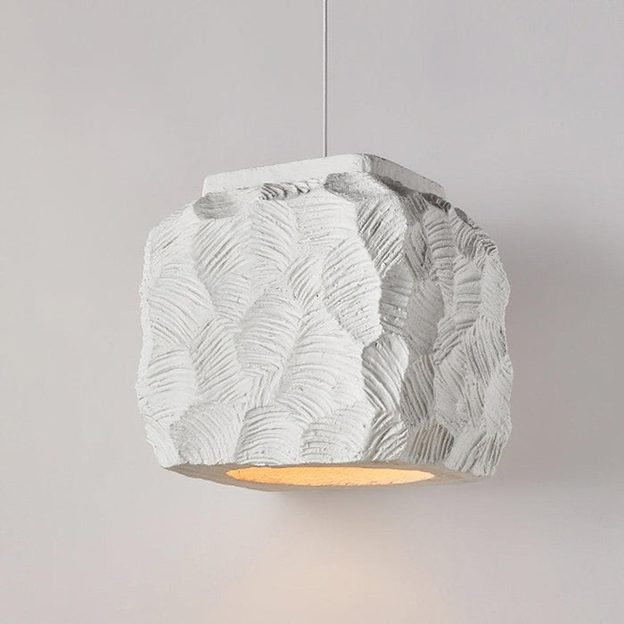 Resin Geometry Pendant Lamp.