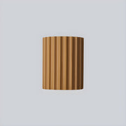Resin Ribbed Wall Lamp-DWHOME