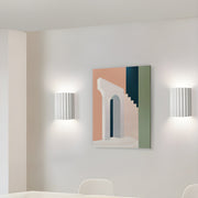 Resin Ribbed Wall Lamp-DWHOME