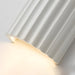 Resin Ribbed Wall Lamp-DWHOME
