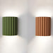 Resin Ribbed Wall Lamp-DWHOME