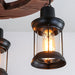 Retro Boat Wood Chandelier - DWHOME