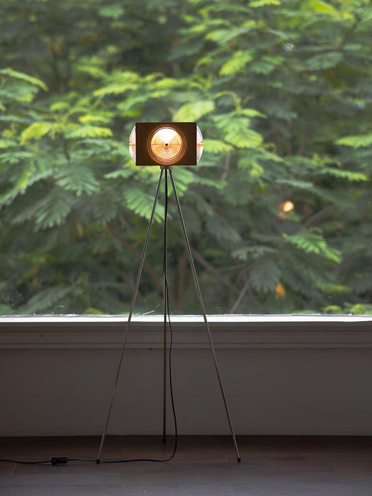 Retro Camera Focus Floor Lamp.