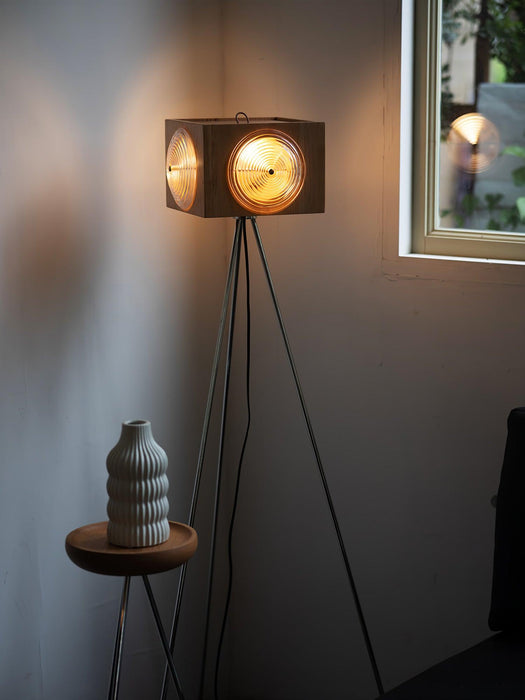 Retro Camera Focus Floor Lamp.