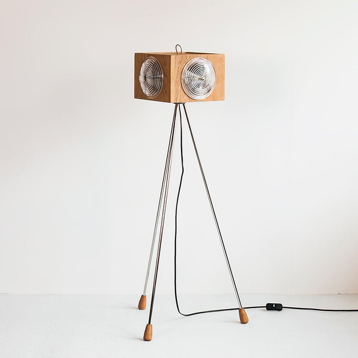 Retro Camera Focus Floor Lamp.