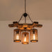 Retro Solid Wood Chandelier - DWHOME