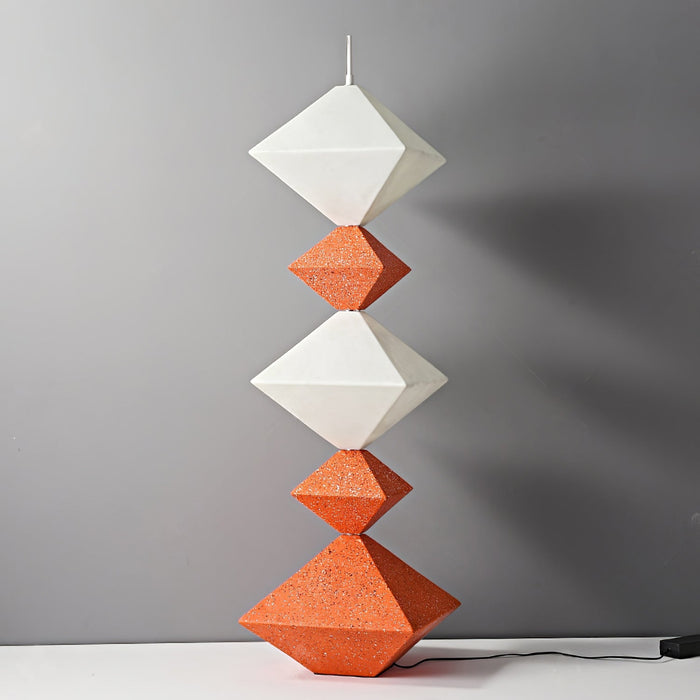 Rhombus Cube Floor Lamp.