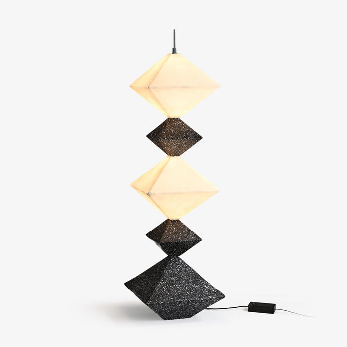 Rhombus Cube Floor Lamp.