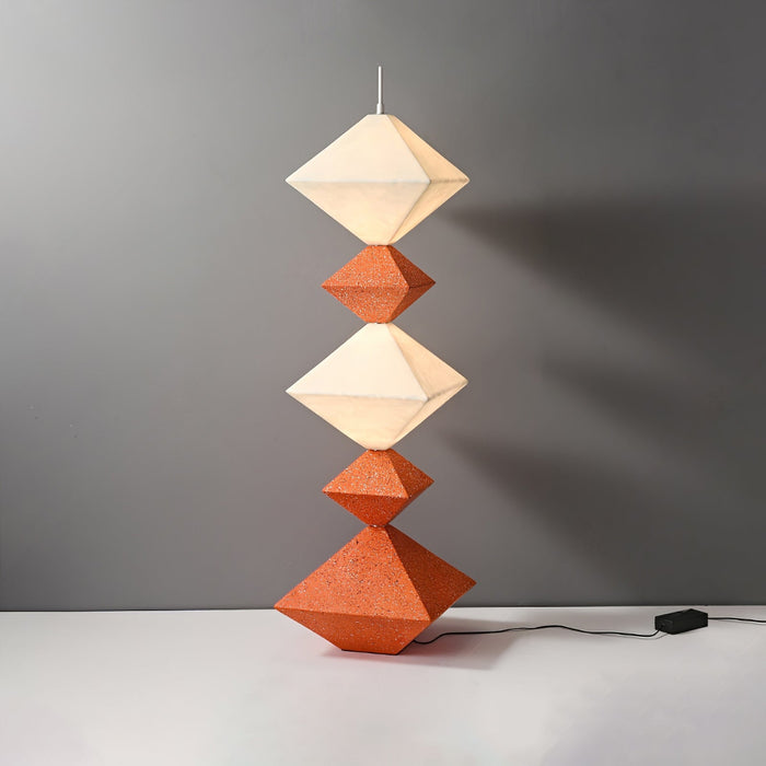 Rhombus Cube Floor Lamp - Vakkerlight