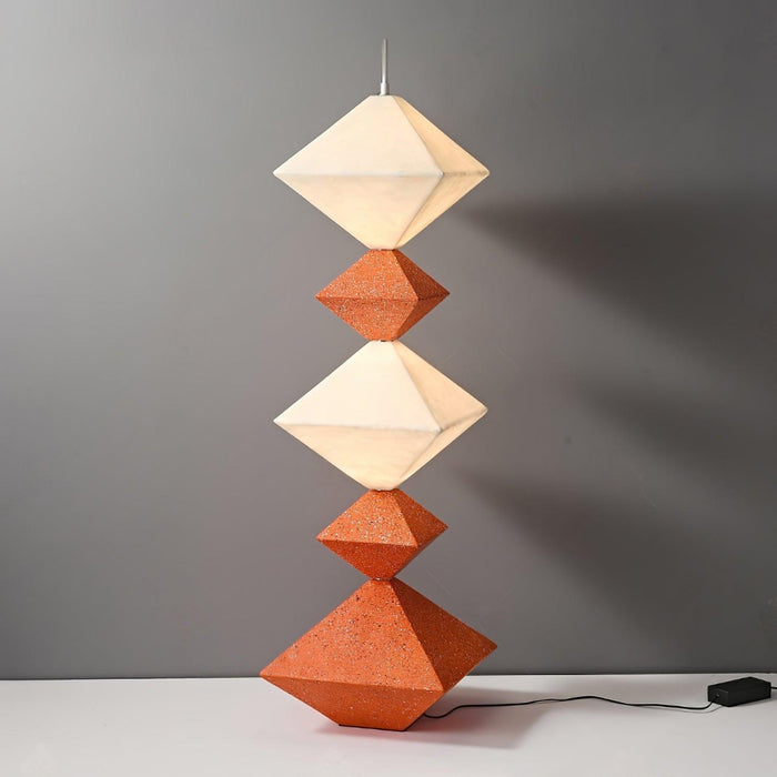 Rhombus Cube Floor Lamp-DWHOME