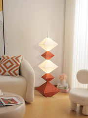 Rhombus Cube Floor Lamp-DWHOME