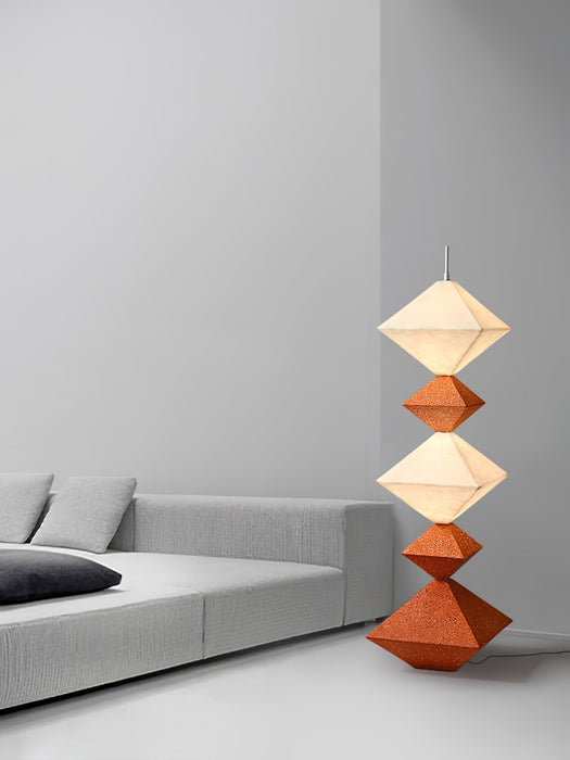 Rhombus Cube Floor Lamp - Vakkerlight