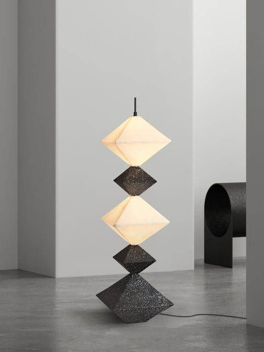 Rhombus Cube Floor Lamp.