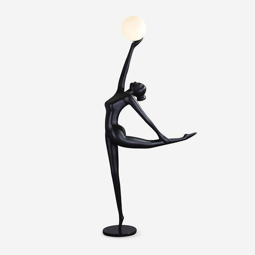 Rhythmic Gymnast Sculpture Floor Lamp-DWHOME